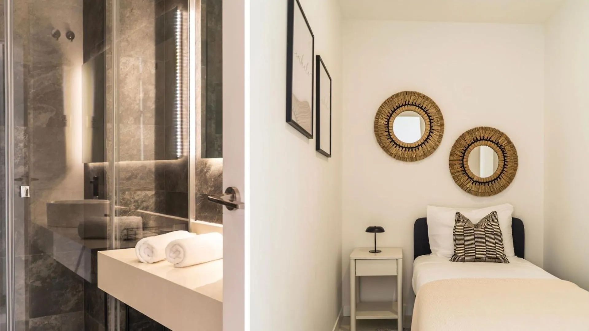 דירה אסטפונה Modern Two-Bedroom Coastal Retreat With Panoramic Sea Views To Africa
